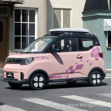 2023 Wholesale New Energy Vehicle Wuling Mini Ev 300km 4 Seats Mini Energy Electric Car  Wuling Hongguang Mini EV Car eec wuling